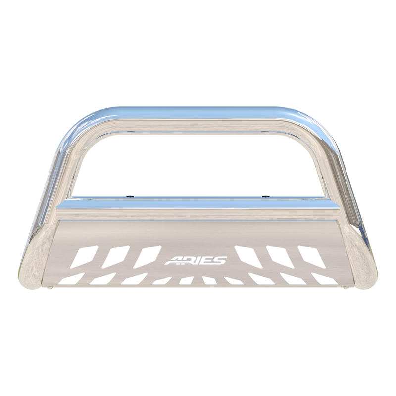 ARIES | 3" Polished Stainless Bull Bar - Ram 1500 3.6L / 5.7L / 6.2L 2019-2022