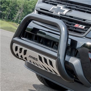 ARIES | 3" Black Steel Bull Bar - Frontier / Pathfinder / Xterra 2005-2020