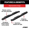 ARIES | 4" Black Steel Oval Side Bars - Tacoma 2.7L / 3.5L / 4.0L 2005-2022
