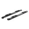 ARIES | 4" Black Steel Oval Side Bars - F-150 / Lightning / F-250 / F-350 2015-2023