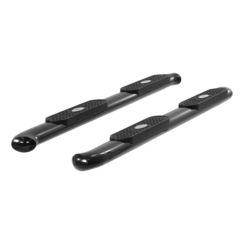 ARIES | 4" Black Steel Oval Side Bars - Chevrolet / GMC 2007-2019