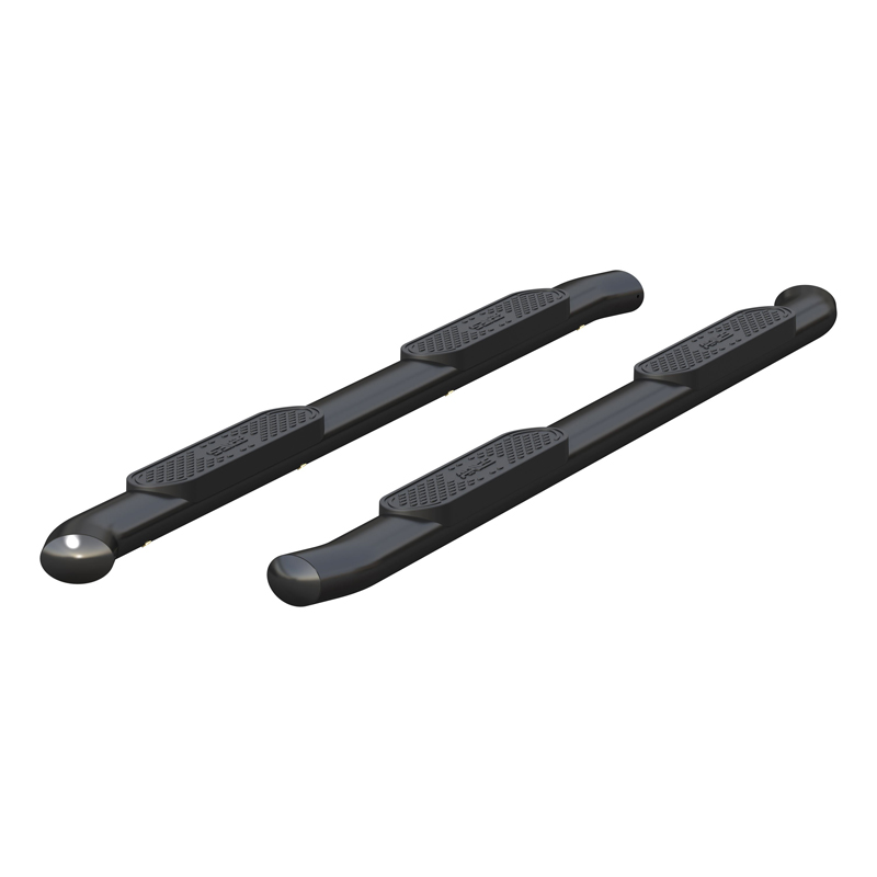 ARIES | 4" Black Steel Oval Side Bars - Chevrolet / GMC 2019-2023