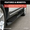 ARIES | 4" Black Steel Oval Side Bars - Chevrolet / GMC 2019-2023