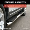ARIES | 4" Polished Stainless Oval Side Bars - Chevrolet / GMC 2019-2023