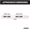 ARIES | 4" Black Steel Oval Side Bars - Ram 1500 / Classic 2009-2022