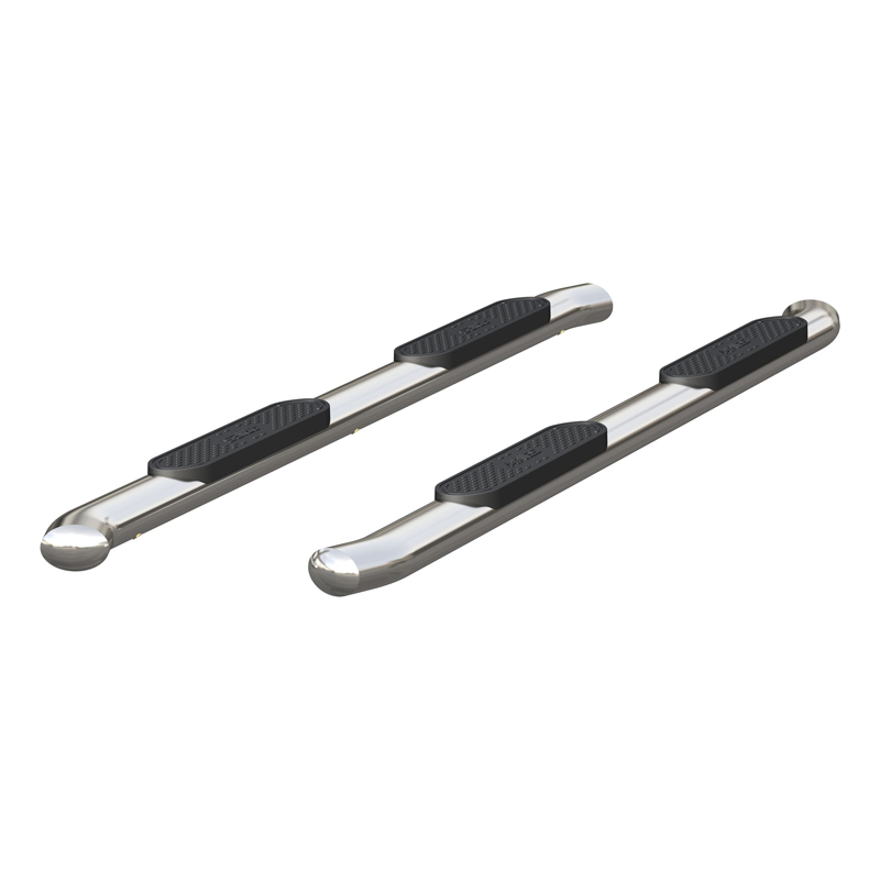 ARIES | 4" Polished Stainless Oval Side Bars - Ram 1500 / Classic / 2500 / 3500 2009-2022
