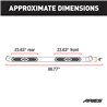 ARIES | 4" Black Steel Oval Side Bars - Ram 1500 2019-2022