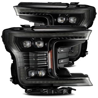 AlphaRex | NOVA-Series Full LED Quad 3D Projector Headlights - F-150 2018-2020
