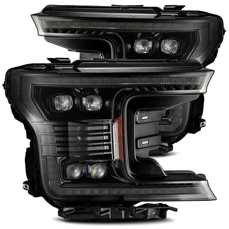 AlphaRex | NOVA-Series Full LED Quad 3D Projector Headlights - F-150 2018-2020