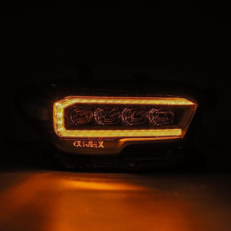 AlphaRex | NOVA-Series Full LED Quad 3D Projector Headlights - Tacoma 2.7L / 3.5L 2016-2023