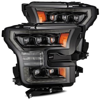 AlphaRex | NOVA-Series Full LED Quad 3D Projector Headlights - F-150 2.7T / 3.5L / 5.0L 2015-2017
