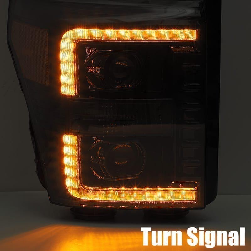 AlphaRex | LUXX-Series Full LED Dual Projector Headlights - F-250 / F-350 2011-2016