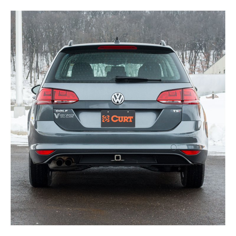 CURT | Class 1 Trailer Hitch, 1-1/4" Receiver - Golf Alltrack / Golf SportWagen 2015-2019