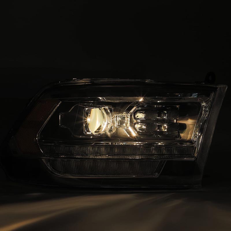 AlphaRex | LUXX-Series Full LED Dual Projector Headlights - Ram 1500 / 2500 / 3500 2009-2018