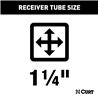 CURT | Class 1 Trailer Hitch, 1-1/4" Receiver - Encore GX / Trailblazer 1.2T / 1.3T 2020-2023