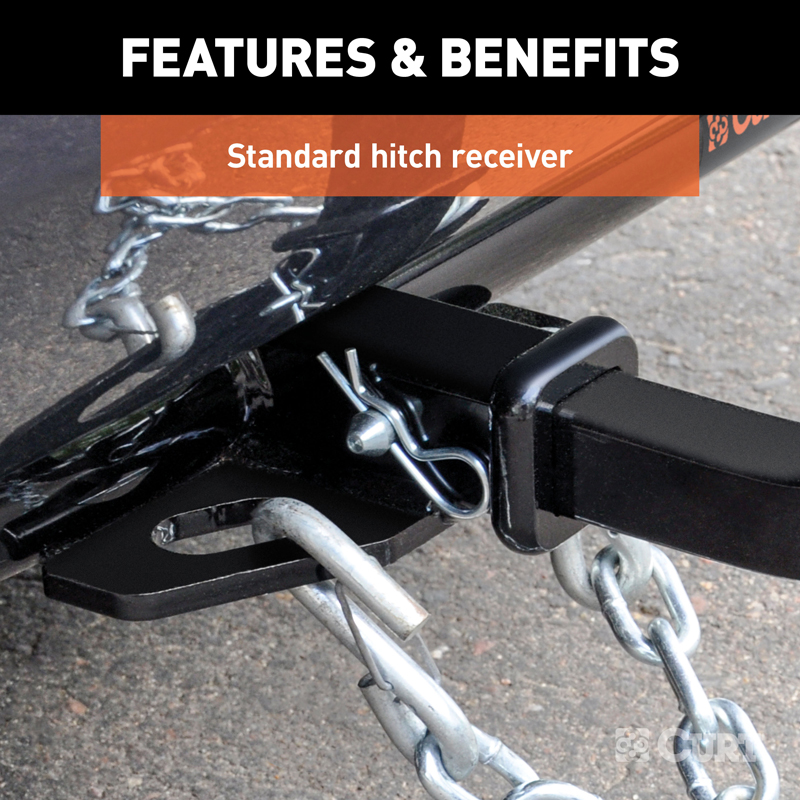CURT | Class 2 Trailer Hitch, 1-1/4" Receiver - Sienna 2.7L / 3.3L / 3.5L 2004-2020