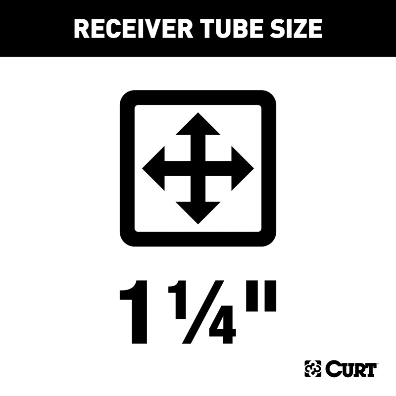 CURT | Class 2 Trailer Hitch, 1-1/4" Receiver - Legacy / Outback 2.5L / 3.6L 2010-2019