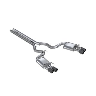 MBRP | Cat Back Active Exhaust Carbon tips - Mustang 5.0L 2018-2022