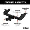 CURT | Class 3 Multi-Fit Trailer Hitch with 2" Receiver