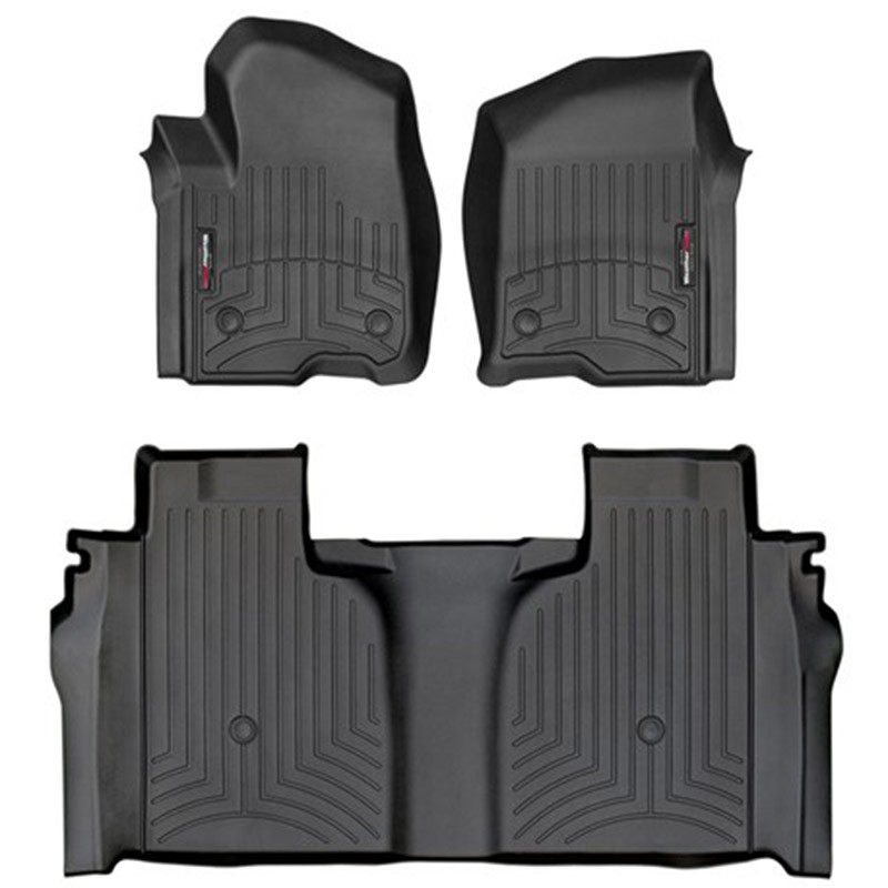 WeatherTech | Front & Rear Floor Kit - Silverado 1500 / Sierra 1500 19-21