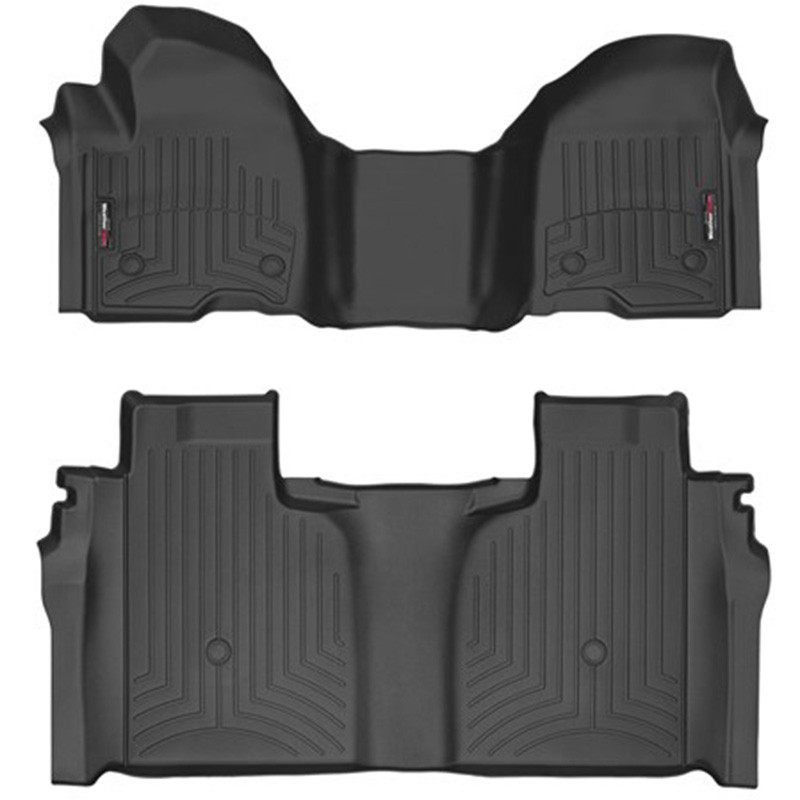 WeatherTech | Front & Rear Floor Kit - Silverado 1500 / Sierra 1500 19-21