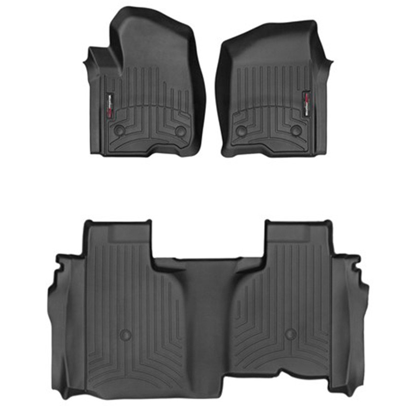 WeatherTech | Front & Rear Floor Kit - Silverado 1500 / Sierra 1500 19-21