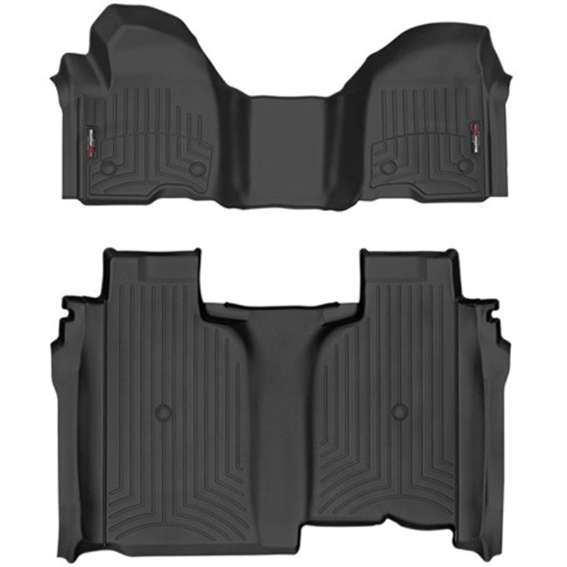 WeatherTech | Front & Rear Floor Kit - Silverado 1500 / Sierra 1500 19-21