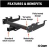 CURT | Class 5 Multi-Fit Trailer Hitch with 2" Receiver