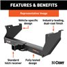 CURT | Commercial Duty Class 5 Trailer Hitch, 2-1/2" Receiver - F-250 / F-350 2000-2016