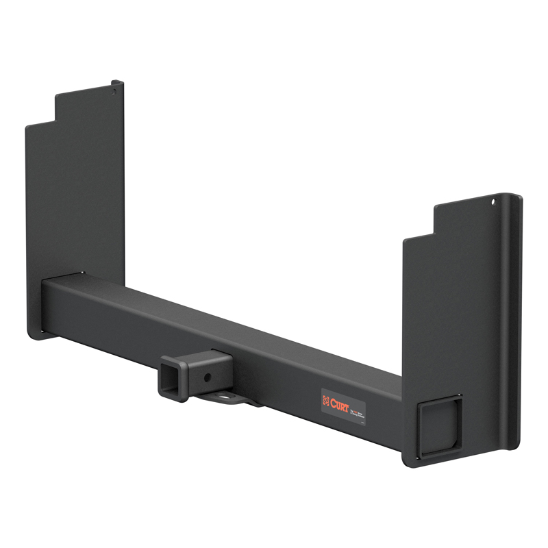 CURT | Universal Weld-On Trailer Hitch, 2" Receiver (18" to 43" Frames, 11-1/2" Drop)