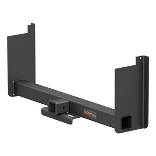 CURT | Universal Weld-On Trailer Hitch, 2-1/2" Receiver (Up to 44" Frames, 18" Drop)