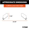 CURT | Puck System 5th Wheel Legs - F-250 / F-350 2011-2022