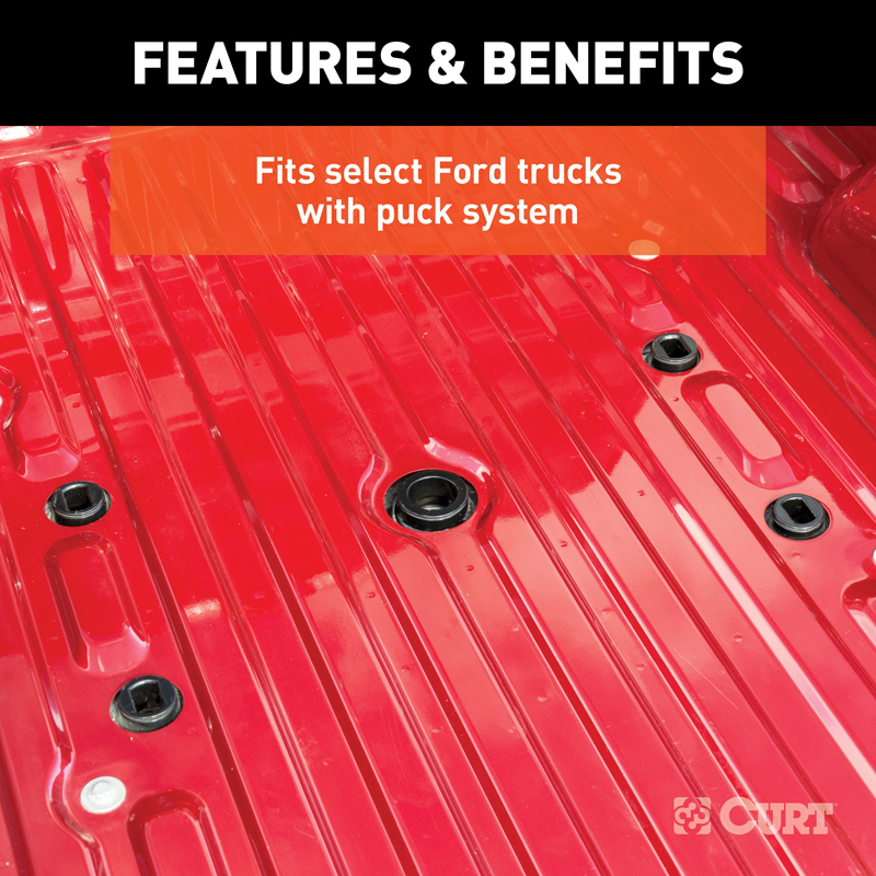 CURT | Puck System 5th Wheel Legs - F-250 / F-350 2011-2022