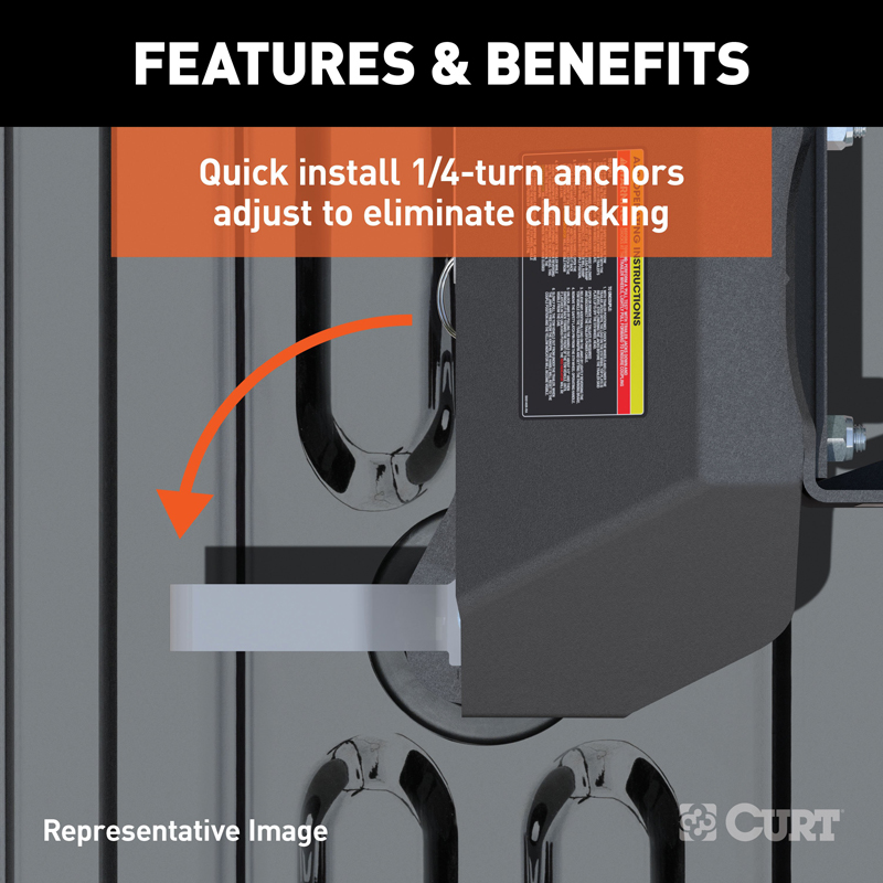 CURT | A25 5th Wheel Hitch - F-250 / F-350 2011-2022