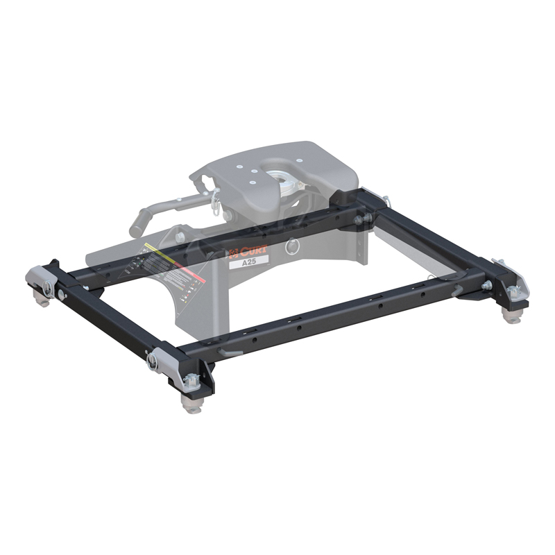 CURT | Puck System 5th Wheel Adapter with Rails - Ram 2500 / 3500 2013-2021