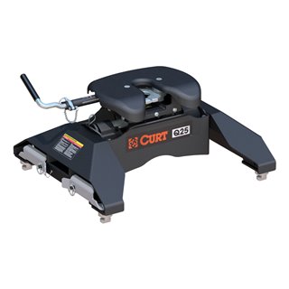 CURT | Q25 5th Wheel Hitch - Silverado / Sierra 2500 HD / 3500 HD 6.0L / 6.6L 2016-2019