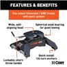 CURT | Q25 5th Wheel Hitch - Silverado / Sierra 2500 HD / 3500 HD 6.0L / 6.6L 2016-2019