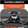 CURT | Q25 5th Wheel Hitch - Silverado / Sierra 2500 HD / 3500 HD 6.0L / 6.6L 2016-2019