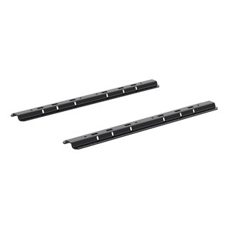 CURT | Universal 5th Wheel Base Rails, 25K (Gloss Black)