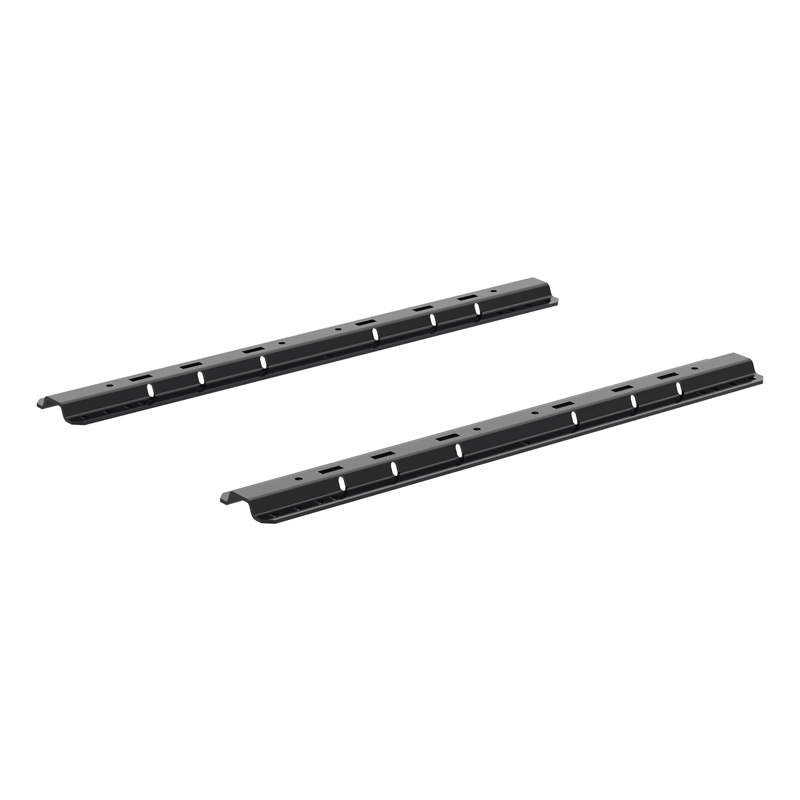 CURT | Universal 5th Wheel Base Rails, 25K (Gloss Black)