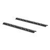 CURT | Universal 5th Wheel Base Rails, 25K (Carbide Black)