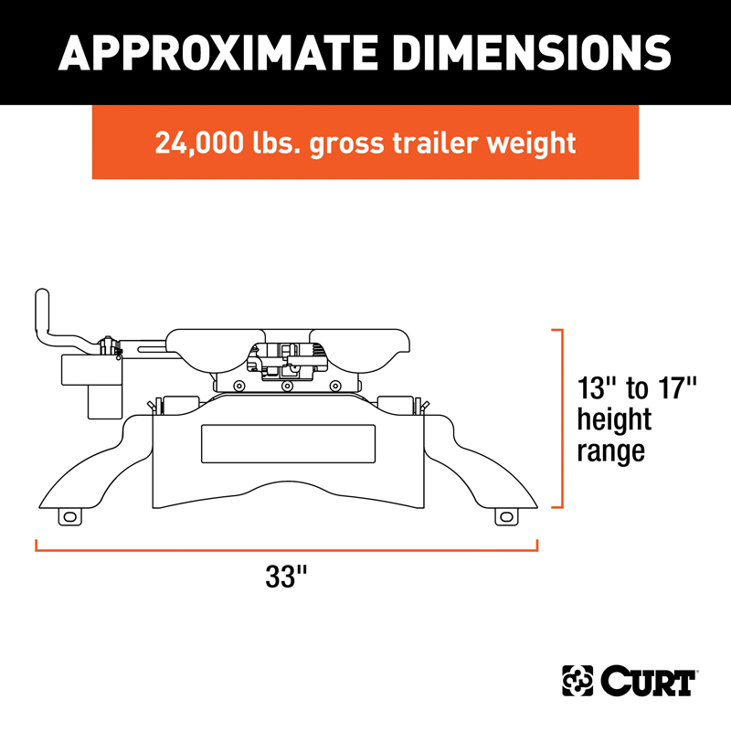 CURT | Q24 5th Wheel Hitch