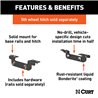 CURT | Custom 5th Wheel Brackets - Silverado / Sierra 2500 HD / 3500 HD 6.0L / 6.6L 2011-2019
