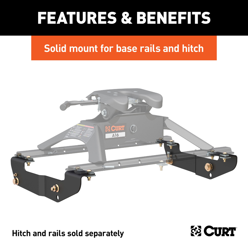 CURT | Custom 5th Wheel Brackets - Chevrolet / GMC 2000-2010
