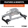 CURT | Custom 5th Wheel Brackets - Silverado / Sierra 2500 HD / 3500 HD 6.6L 2020-2023