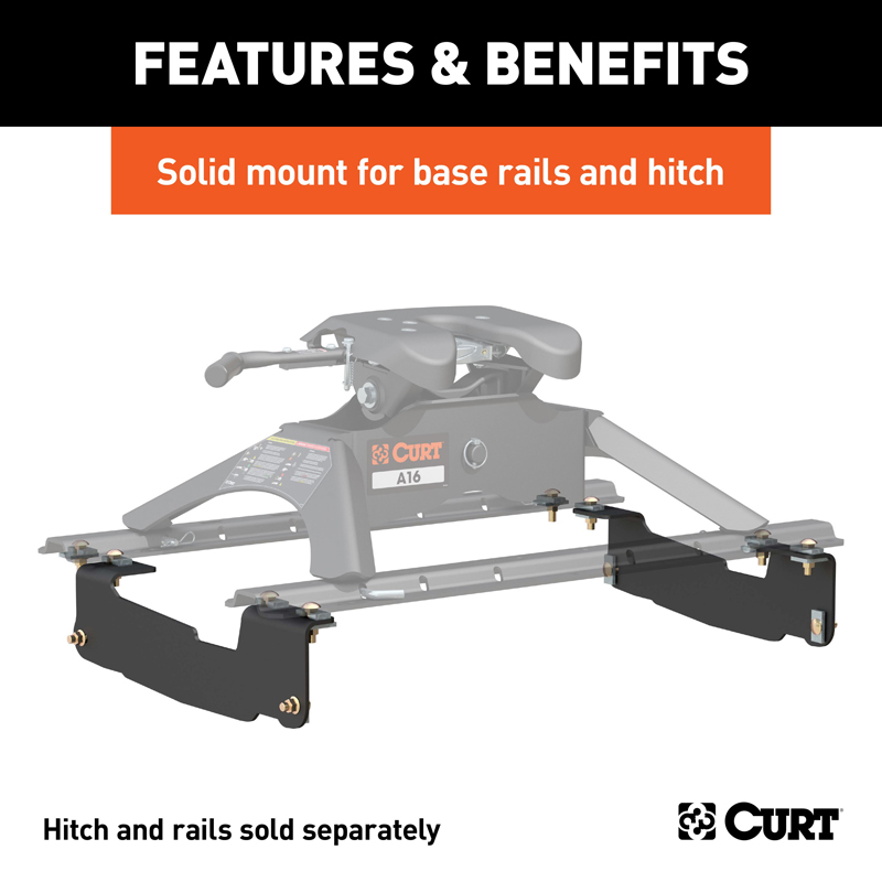 CURT | Custom 5th Wheel Brackets - F-150 2004-2014