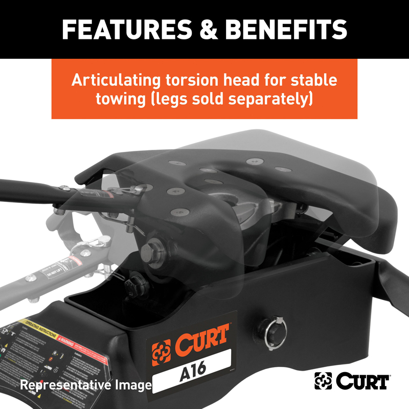 CURT | A16 5th Wheel Hitch Head