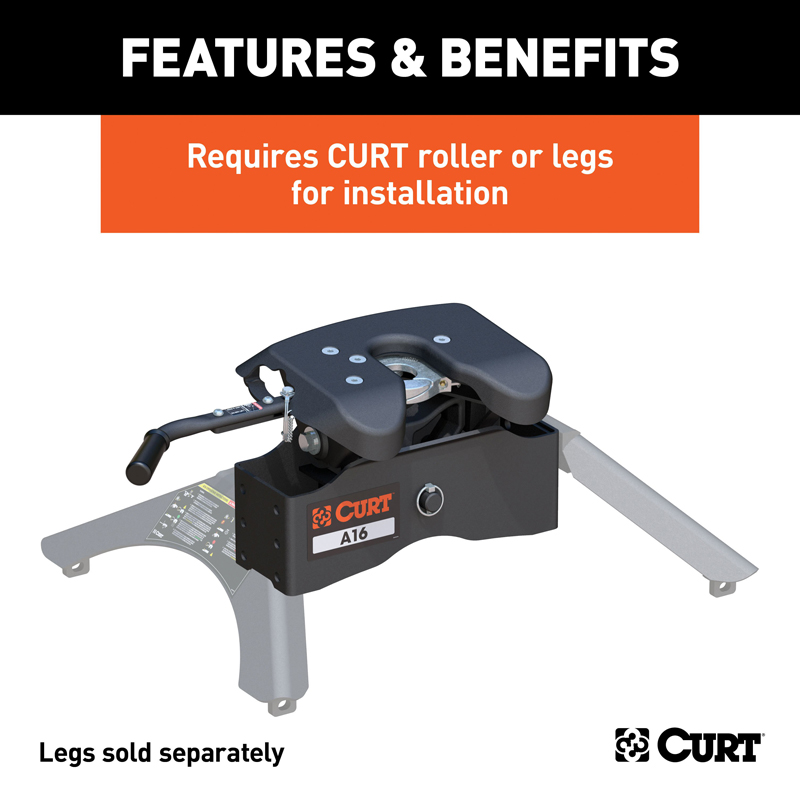 CURT | A16 5th Wheel Hitch Head