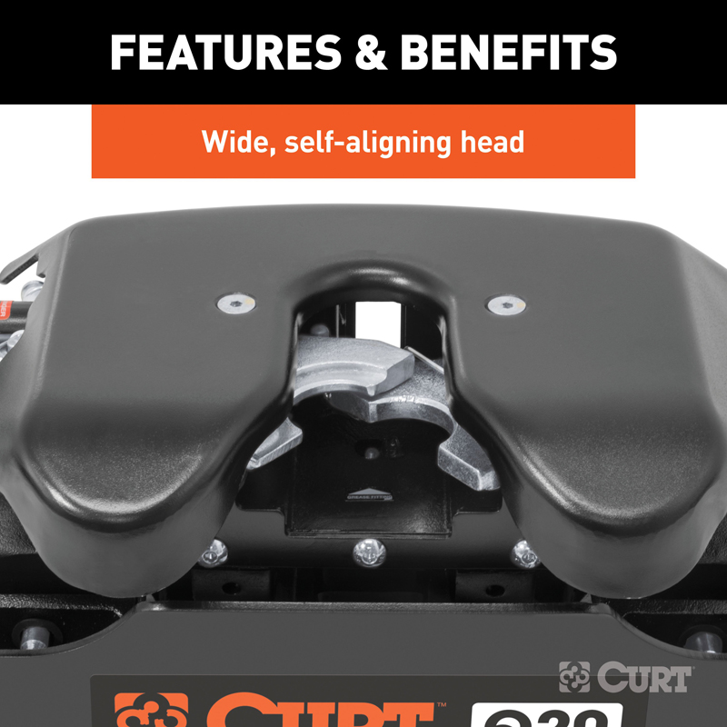 CURT | Q20 5th Wheel Hitch Head