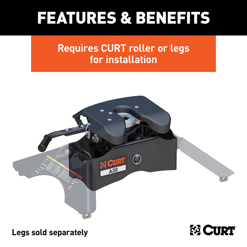 CURT | A20 5th Wheel Hitch Head